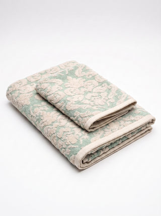 Asciugamani in spugna jacquard set viso e ospite DECOR