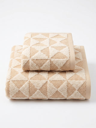 Asciugamani in spugna jacquard set viso e ospite PYRAMID