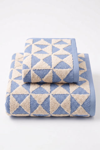 Asciugamani in spugna jacquard set viso e ospite PYRAMID