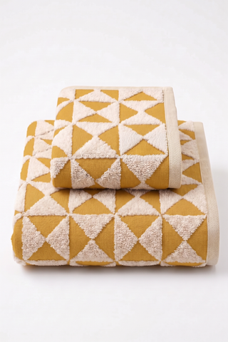 Asciugamani in spugna jacquard set viso e ospite PYRAMID