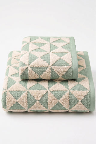 Asciugamani in spugna jacquard set viso e ospite PYRAMID