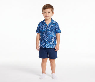 Pigiama bambino manica corta aperto THIAGO