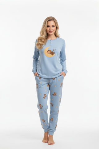 Pigiama donna in caldo cotone USRAH