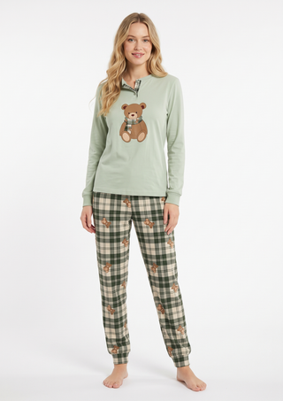 Pigiama donna in caldo cotone GREW
