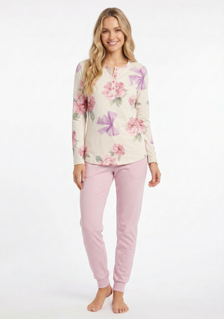 Pigiama donna manica lunga CHLOE