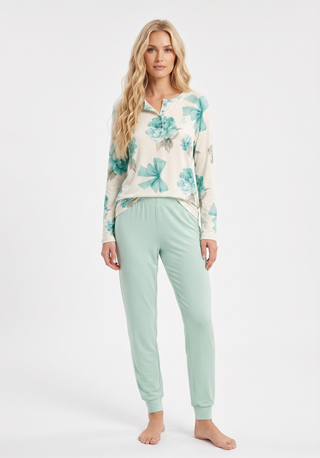 Pigiama donna manica lunga CHLOE