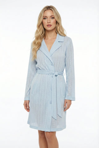 Vestaglia donna in Pointelle ZAHIRA