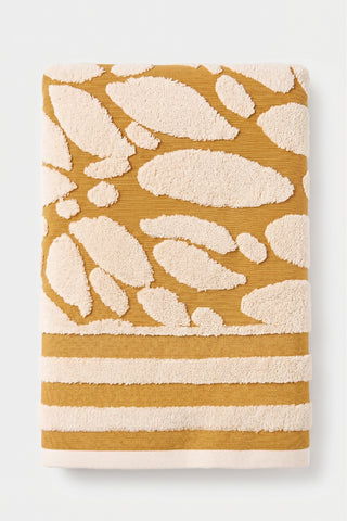Telo doccia in spugna jacquard STONE