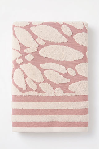 Telo doccia in spugna jacquard STONE