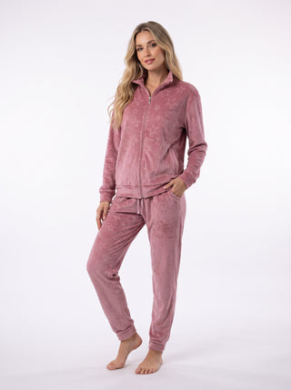 Tuta in velvet ETOILE
