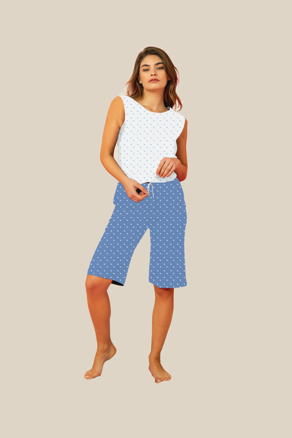 Pigiama e pantalone bermuda linea Seashell